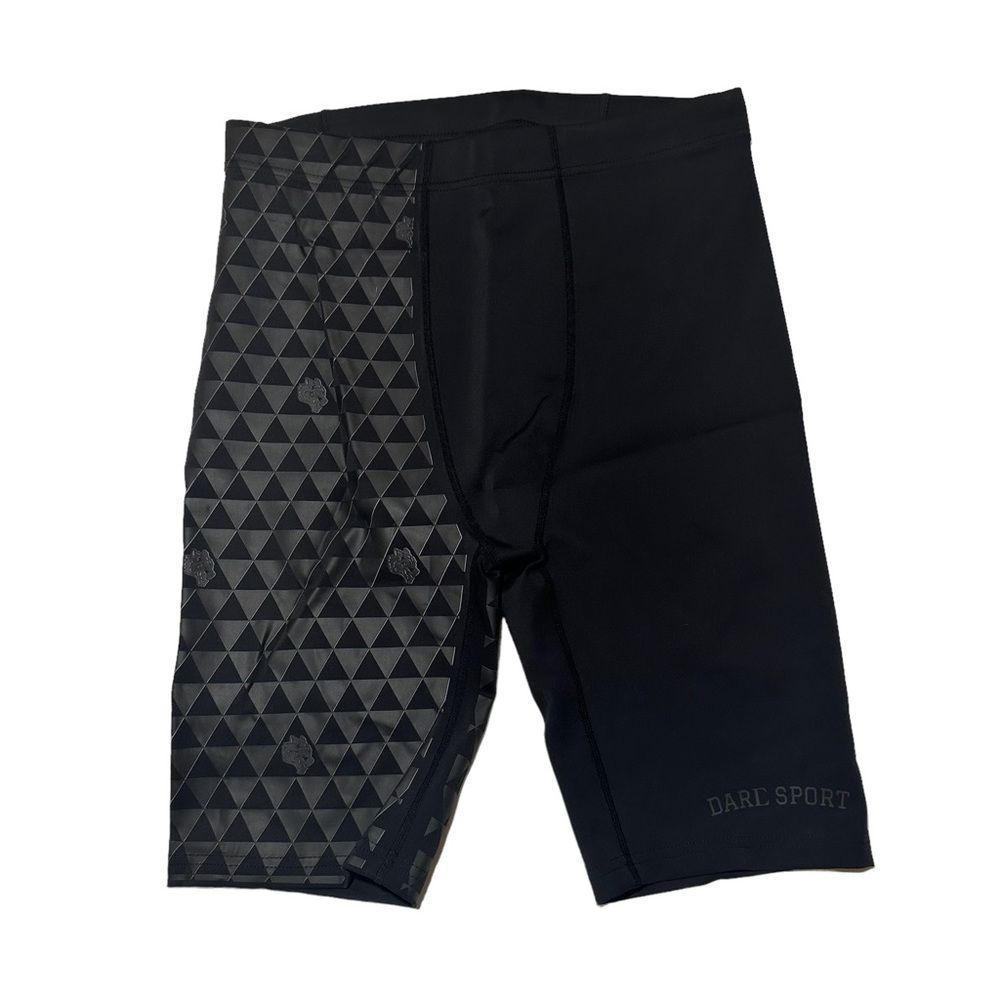Men’s Darc sport wolf head spandex shorts in Black size 2XL brand new